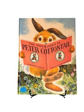 VTG 1971 Peter Cottontail Book by TW Burgess, Illustrations by P. Erickson, HC